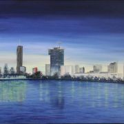 An der Alten Donau 50x100